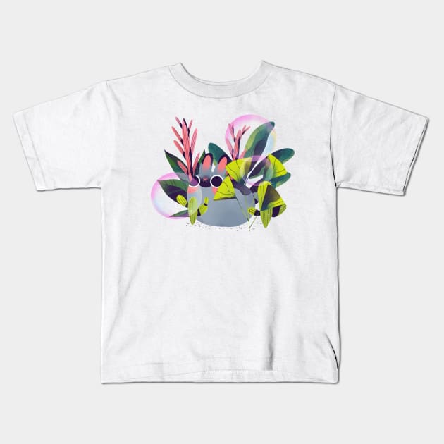 Bunny Kids T-Shirt by Mofy